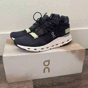 On Clouds Cloudnova Size 10 Running Shoes Walking Eclipse Meadow *Worn Once*